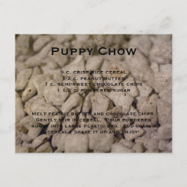 Welpen-Chow-Chow Rezept Postkarte