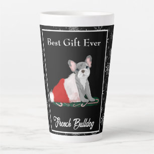 Welpen der Französischen Bulldogge in Santa-Hut La Milchtasse