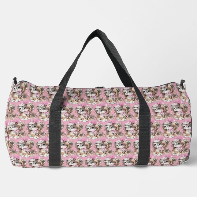 Welpen-Duffeltasche Duffle Bag (Vorderseite)