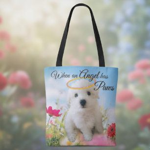 Welpen Engel  Tasche