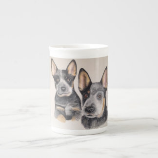 Welpen-feiner China-Kaffee/Tee-Schale Prozellantasse