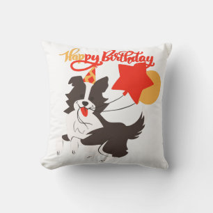 Welpen-Geburtstag Kissen
