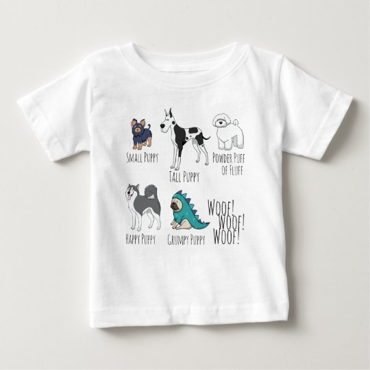 Welpen-Gedicht Baby T-shirt
