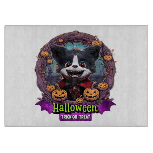 Welpen-Halloween-Kostüm Schneidebrett