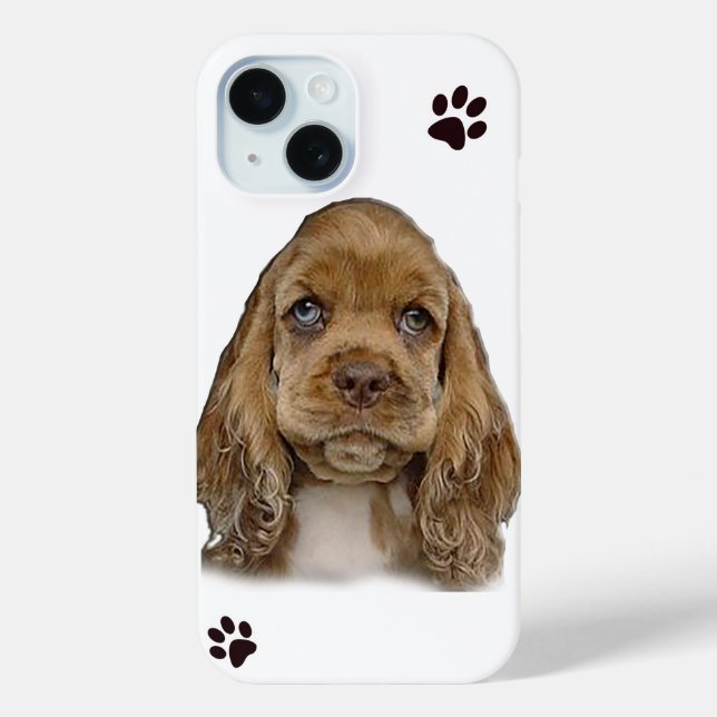 Welpen Hunde Case-Mate iPhone Hülle (Rückseite)