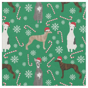 Welpen-Hunde Weihnachten Stoff