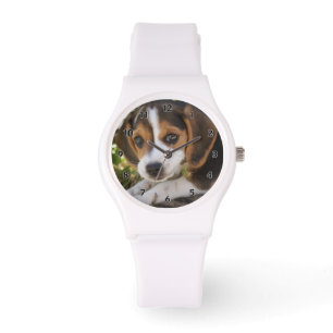 Welpen-HundeBeagle Armbanduhr