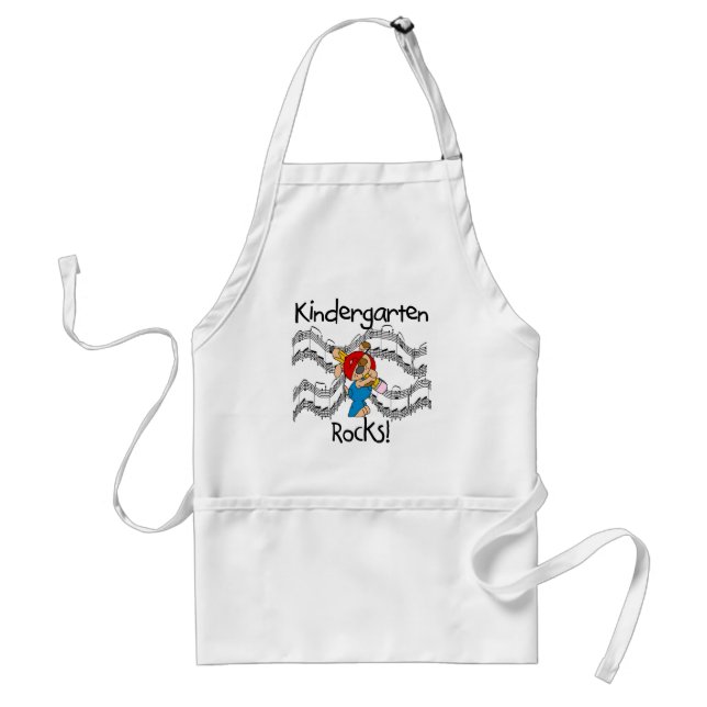 Welpen-Kindergarten schaukelt T-Shirts und Schürze (Vorne)