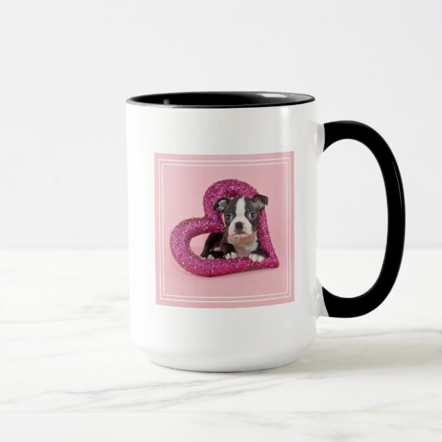 Welpen-Liebe Getty Bild-| Tasse (Rechts)