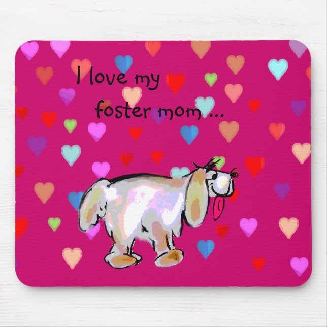 Welpen-Liebe ~ Mousepad (Vorne)