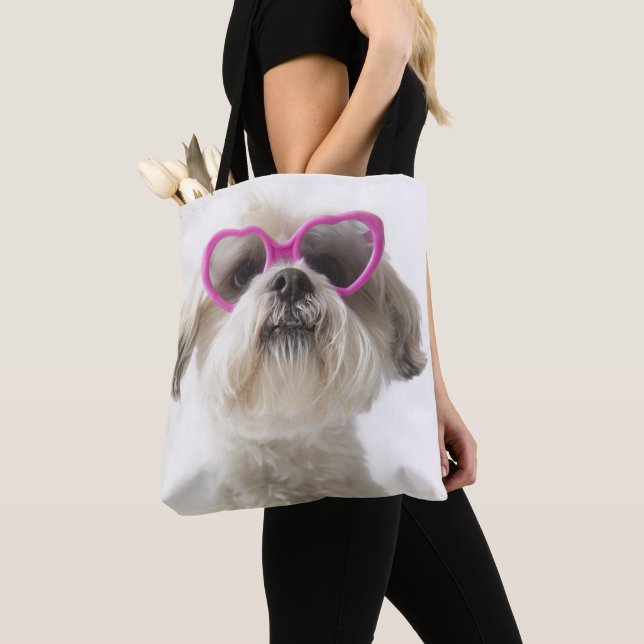 Welpen-Liebe Tasche (Von Nahem)