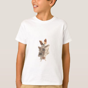Welpen liefert Morgenzeitung an Kinder T-Shirt