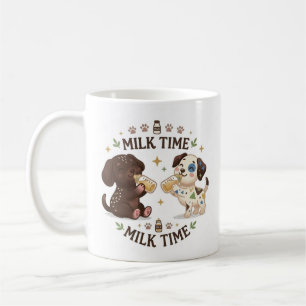 Welpen Milchstunde Kaffeetasse