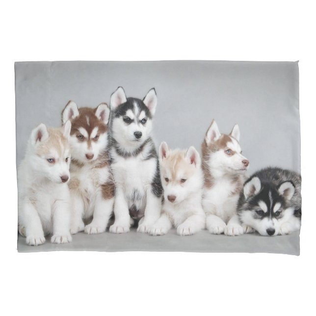 Welpen Pillowcase Kissenbezug (Vorderseite)