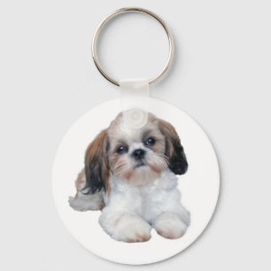 Welpen-Schlüsselanhänger Shih Tzu Schlüsselanhänger