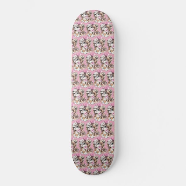 Welpen Skateboard (Vorderseite)