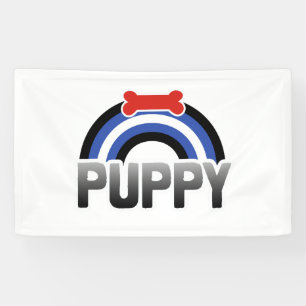 Welpen Spiel Stolz Banner
