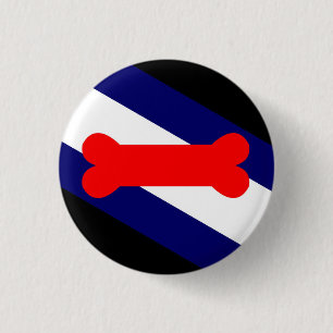 Welpen-Spiel-Stolz-Flagge klein, 1 ¼" runder Knop Button