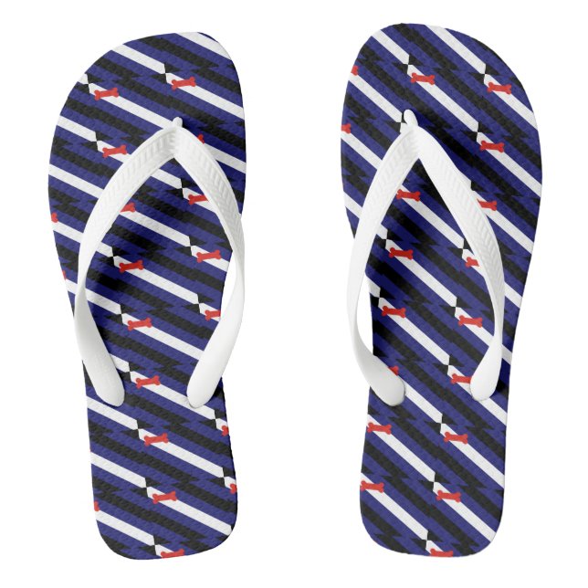 Welpen-Spiel-Stolz Flip Flops (Fußbett)