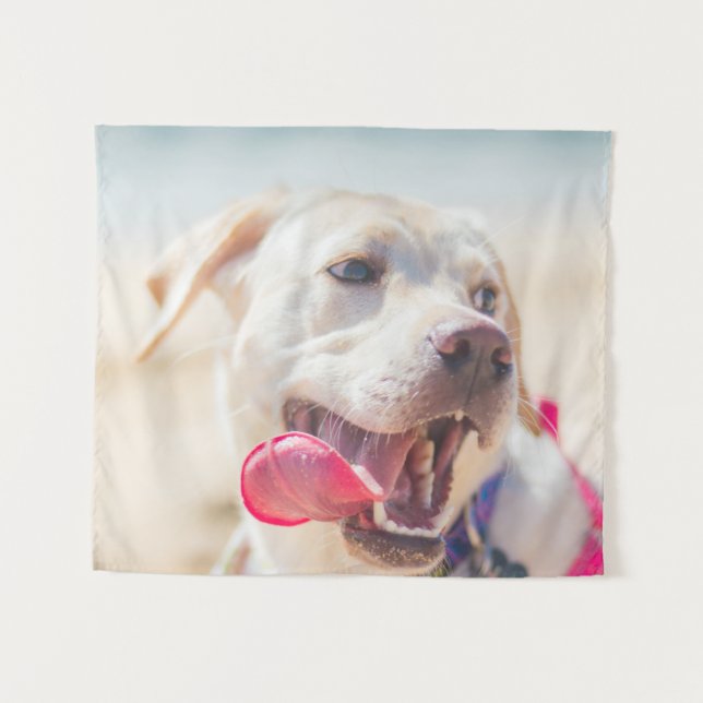 Welpen-Tapisserie Wandteppich (Vorderseite (Horizontal))