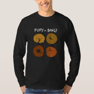 Welpen und Bagel Hunde Welpen & Konditoreien & Hun T-Shirt