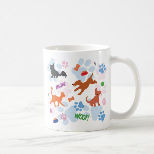 Welpen und Kätzchen Kaffeetasse