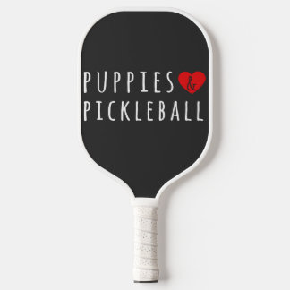 Welpen Und Pickelball Süße Pickelball Männer Fraue Pickleball Schläger