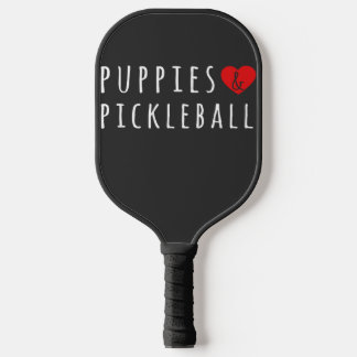 Welpen Und Pickelball Süße Pickelball Männer Fraue Pickleball Schläger