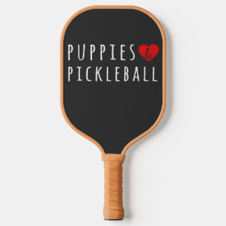 Welpen Und Pickelball Süße Pickelball Männer Fraue Pickleball Schläger