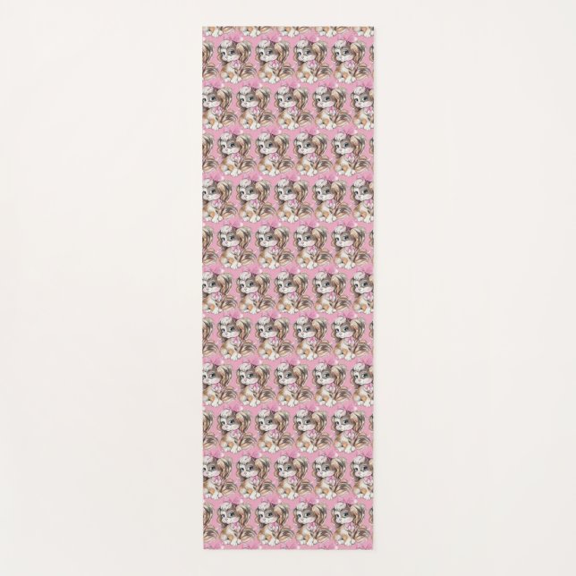Welpen-Yoga-Matte Yogamatte (Vorderseite)