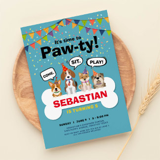 Welpengeburt Einladung