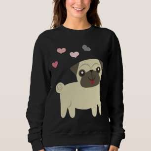 Welpenhühner, Geschenk für Mops, Buldoggen Sweatshirt