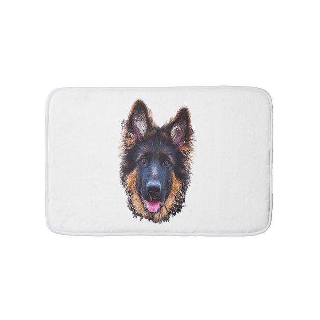 Welpenhund Badematte (Vorderseite)