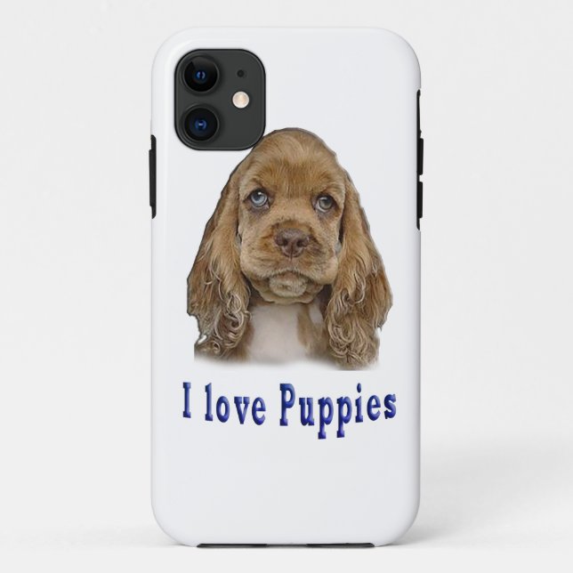 Welpenhund Case-Mate iPhone Hülle (Rückseite)