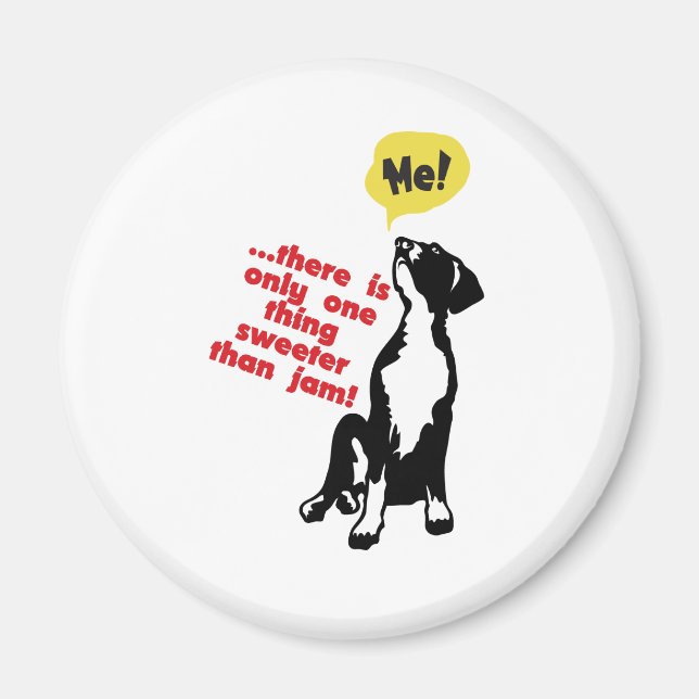 Welpenhund Magnet (Vorne)