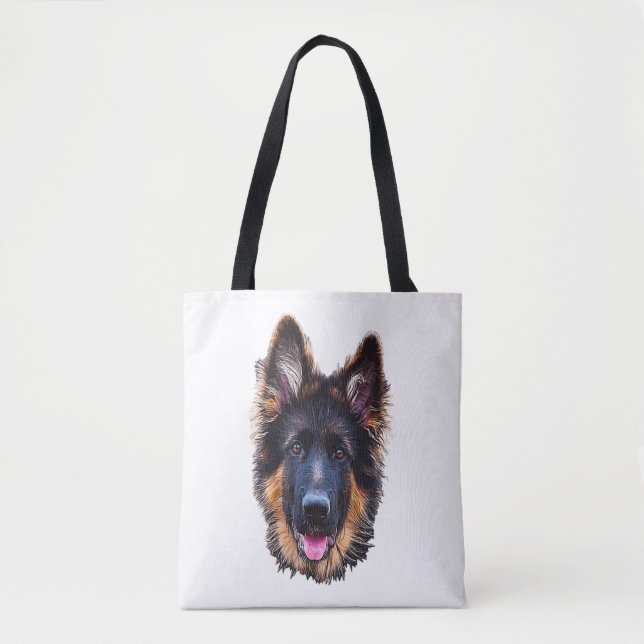 Welpenhund Tasche (Vorderseite)