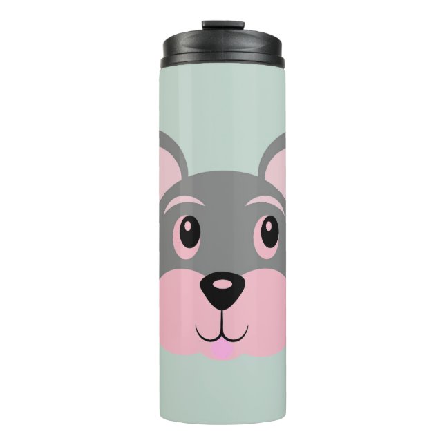 Welpenhund Thermosbecher (Vorderseite)