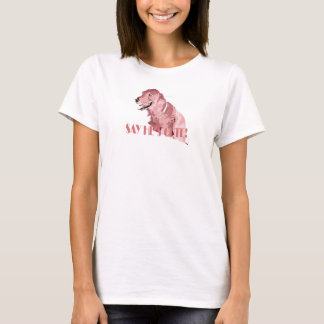 Welpenkopie, WARNEND: Hundeliebhaber, ** T-Shirt