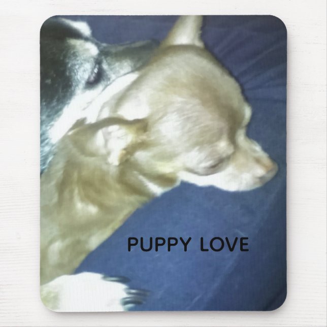 Welpenliebe-Mauspad Mousepad (Vorne)