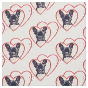 Welpenmuster Gewebe der Stoff