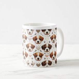 Welpenparadies: Eine Feier der kaninischen Kultur Kaffeetasse