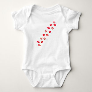 Welpenpfoten Baby Strampler