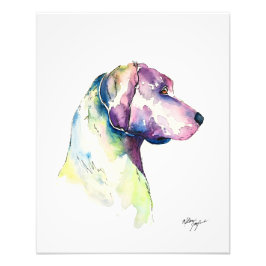 Welpenprofil Fotodruck