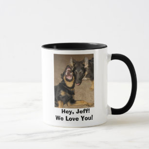 WelpeYowl,    he, Jeff! Wir Liebe Sie! Tasse