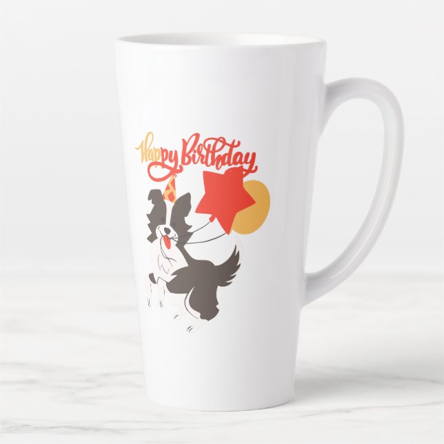 Welppy Birthday Milchtasse (Rechts)