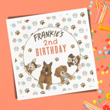 Welppy Paw ty Birthday Party