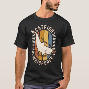 Wels-Flüsterer Vintage Klassiker Retro Tierliebhab T-Shirt