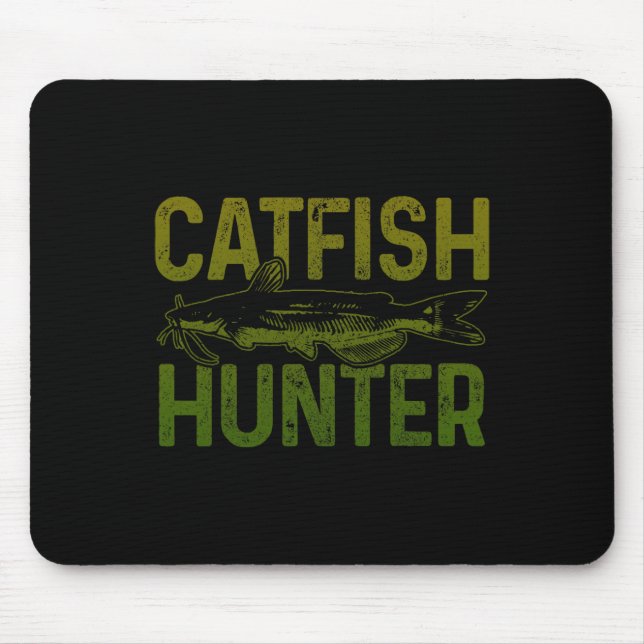 Wels Jäger Wels Angelgeschenk  Mousepad (Vorne)