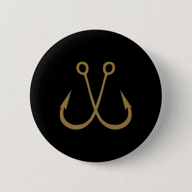 Wels Jäger Wels Fischer Wels  Button (Vorderseite)