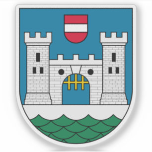 Wels-Wappen, Österreich Aufkleber